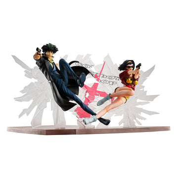 Cowboy Bebop Spike & Faye 1st GIG SET Complete Figure (Re-Run)